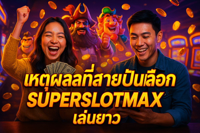 เหตุผลที่สายปั่นเลือก SUPERSLOTMAX เล่นยาว