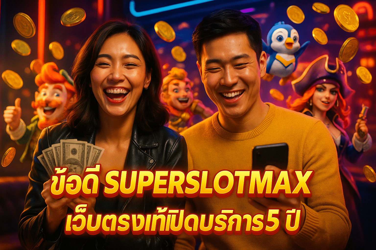 ข้อดี SUPERSLOTMAX เว็บตรงแท้เปิดบริการ 5 ปี